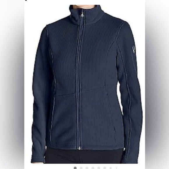 Spyder Jackets & Blazers - Spyder Women's Endure Full Zip Mid-Weight Core Sweater Jacket in Navy Blue SZ M